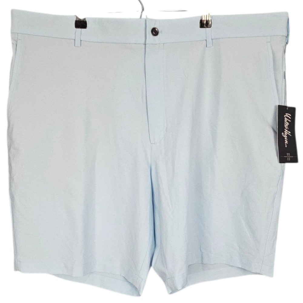 Walter Hagen Golf Shortsβ Mens 42W Light Blue 9" Inseam Performance Stretch NWT